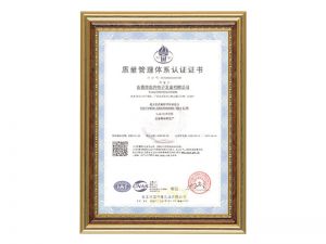 Quality System - ISO9001-2015 